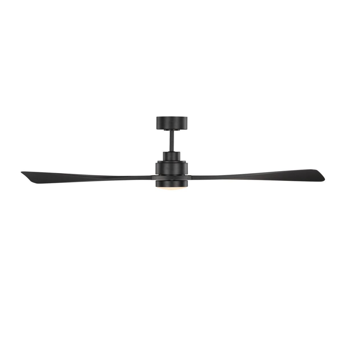 Mallard LED Smart Ceiling Fan 60", Matte Black