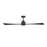 Mallard LED Smart Ceiling Fan 60", Matte Black