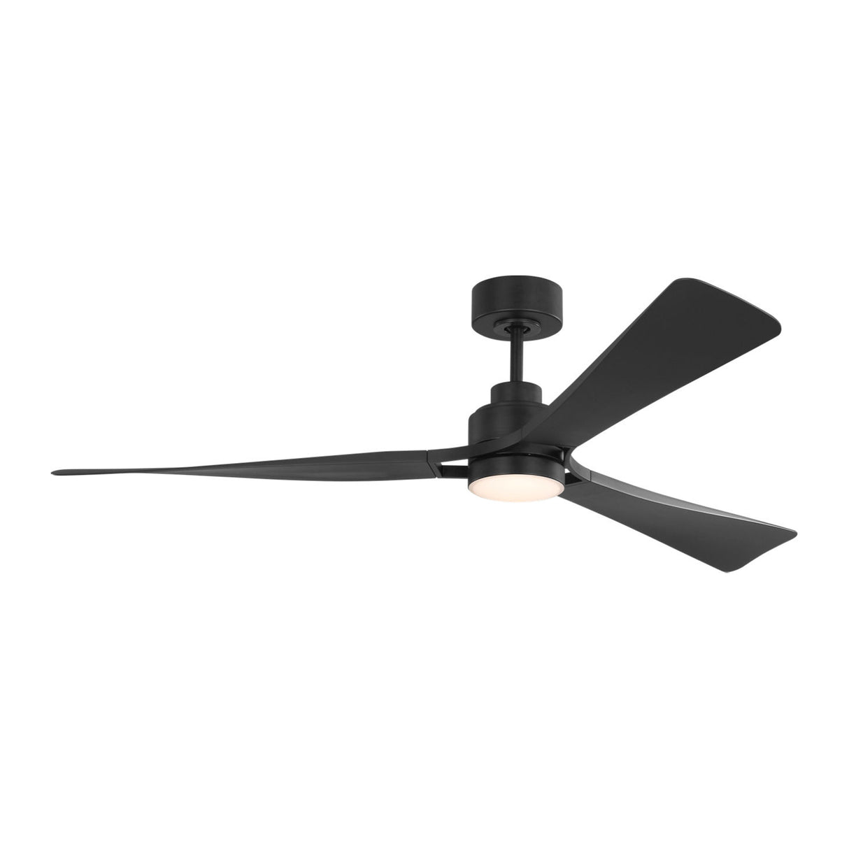 Mallard LED Smart Ceiling Fan 60", Matte Black