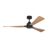 Mallard LED Ceiling Fan 60", Natural Oak and Matte Black