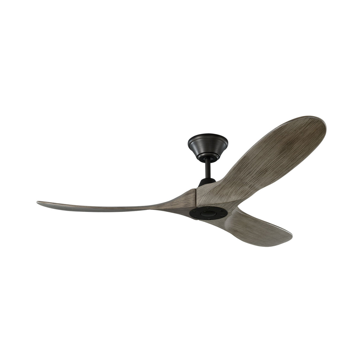 Egret Ceiling Fan 52", Gray Wash Oak and Aged Pewter