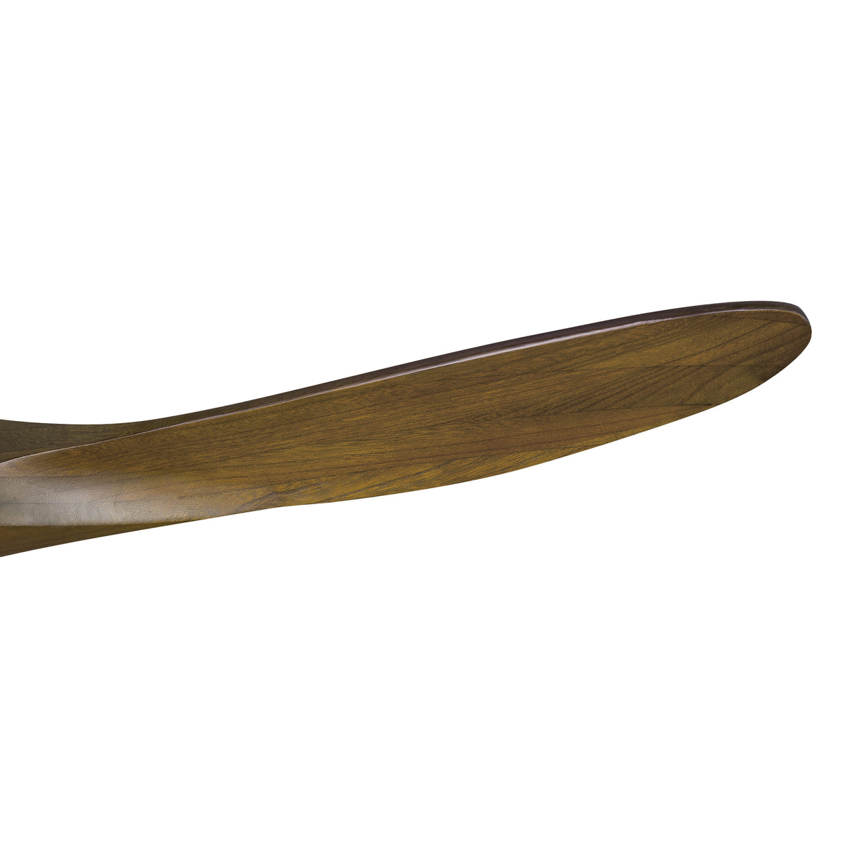 Egret Ceiling Fan 52", Walnut Wood and Brushed Steel