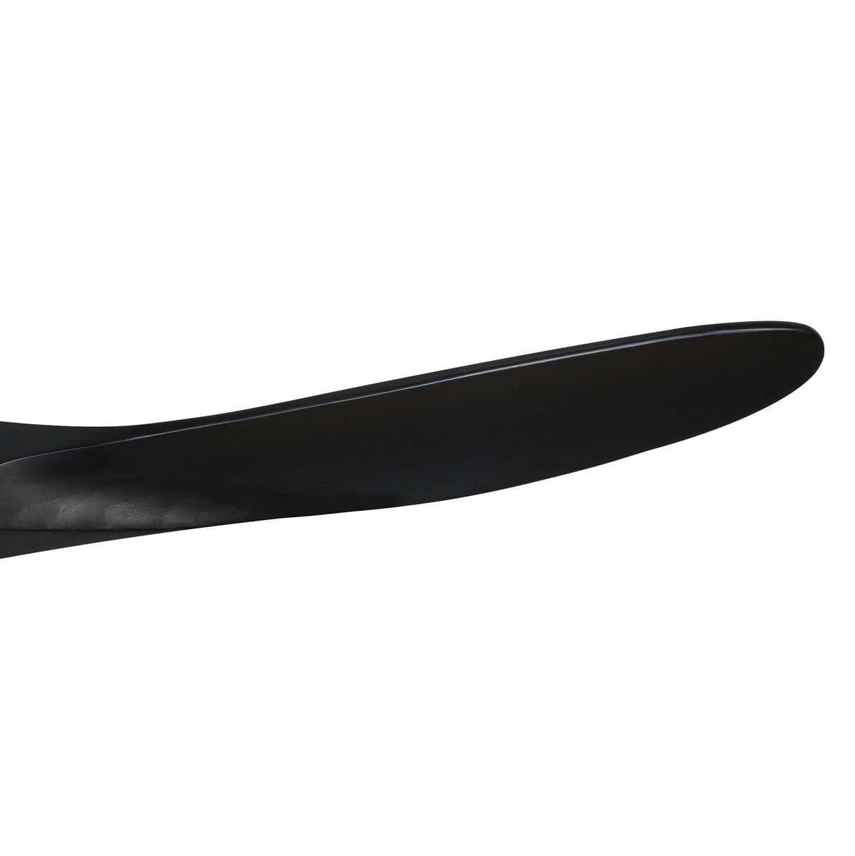 Egret Ceiling Fan 52", Matte Black Oak