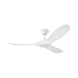 Egret Ceiling Fan 52", Matte White Oak