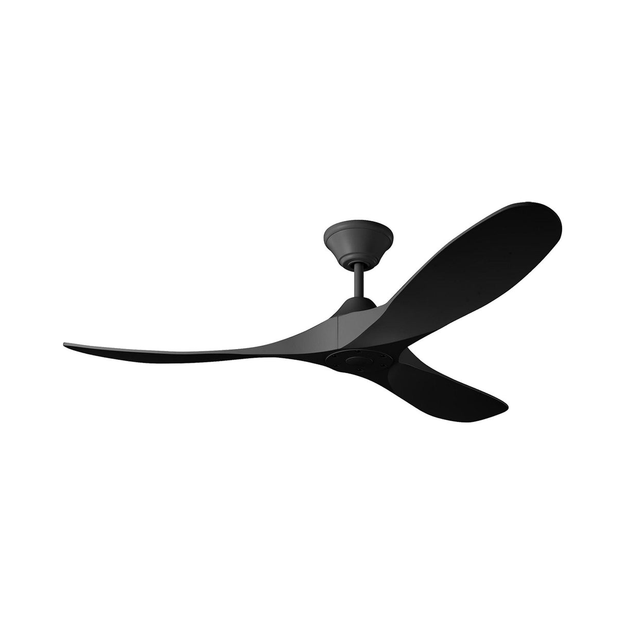 Egret Outdoor Ceiling Fan 52", Matte Black