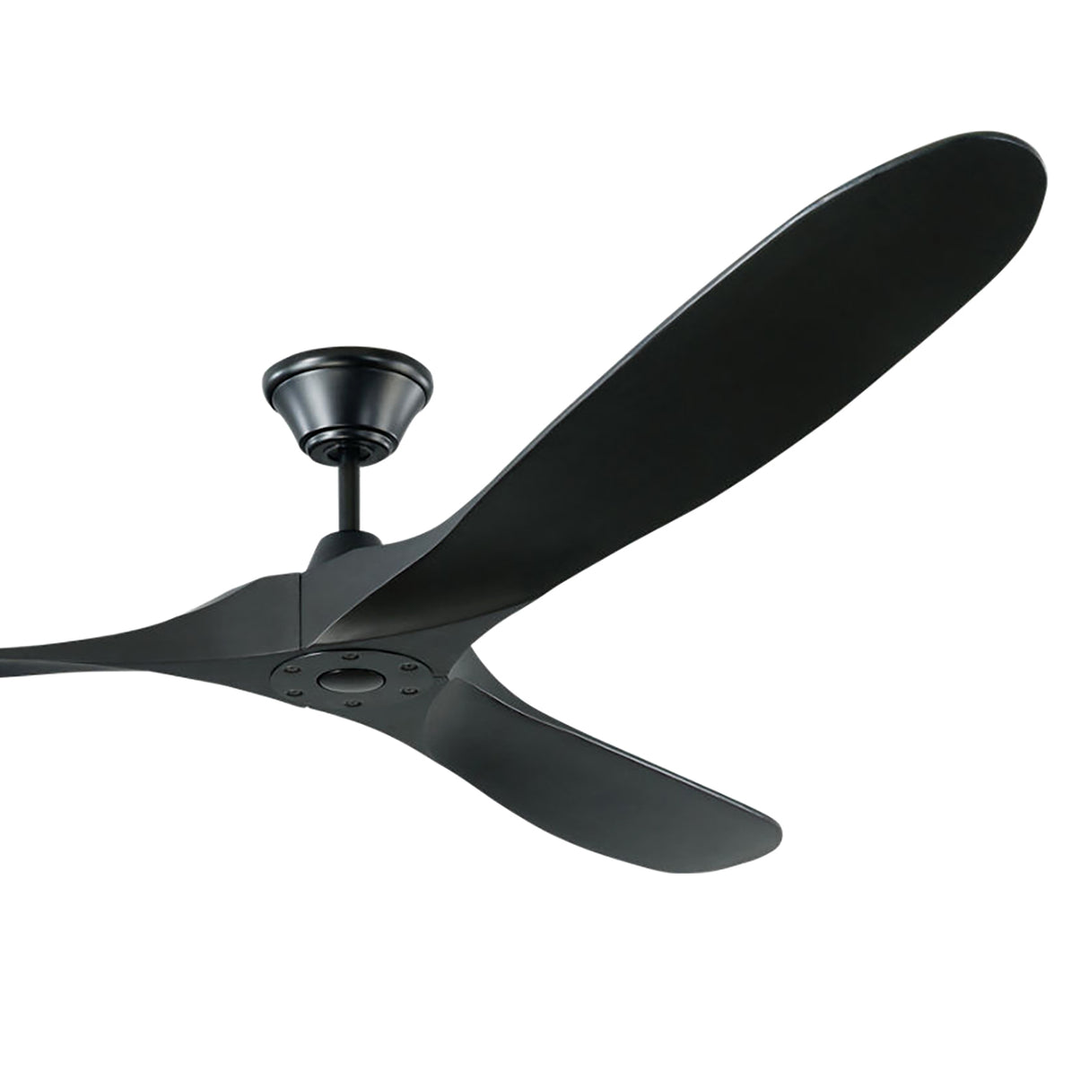 Egret Ceiling Fan 70", Matte Black Oak