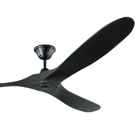 Egret Ceiling Fan 70", Matte Black Oak