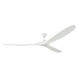 Egret Ceiling Fan 88", Matte White Oak
