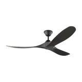 Egret Outdoor Ceiling Fan 60", Matte Black