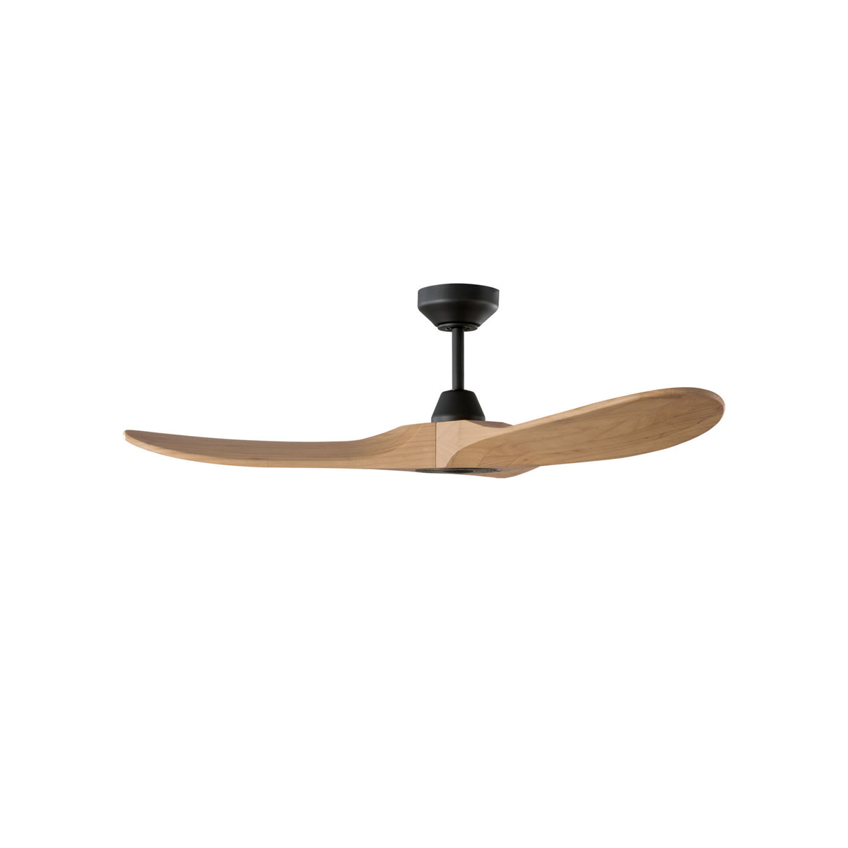 Egret Smart Ceiling Fan 44", Natural Oak and Matte Black