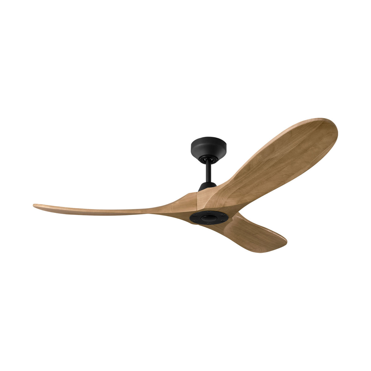 Egret Smart Ceiling Fan 52", Natural Oak and Matte Black