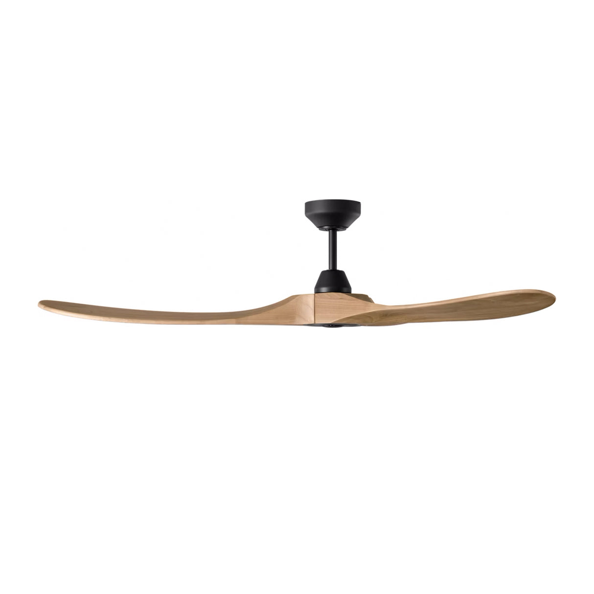 Egret Smart Ceiling Fan 60", Natural Oak and Matte Black