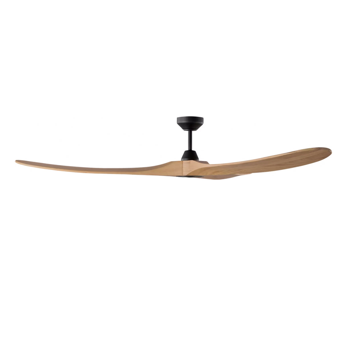 Egret Smart Ceiling Fan 70", Natural Oak and Matte Black