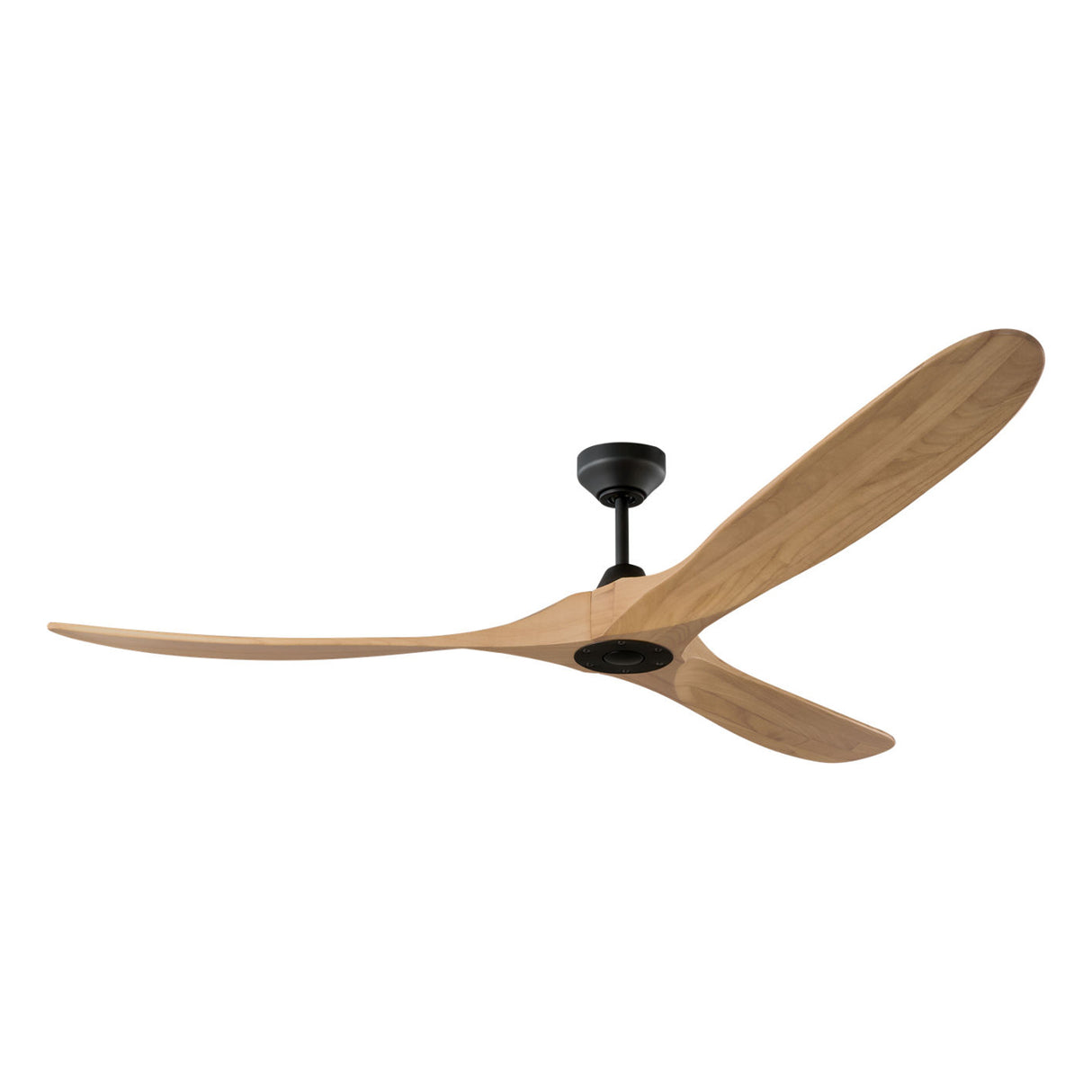 Egret Smart Ceiling Fan 70", Natural Oak and Matte Black