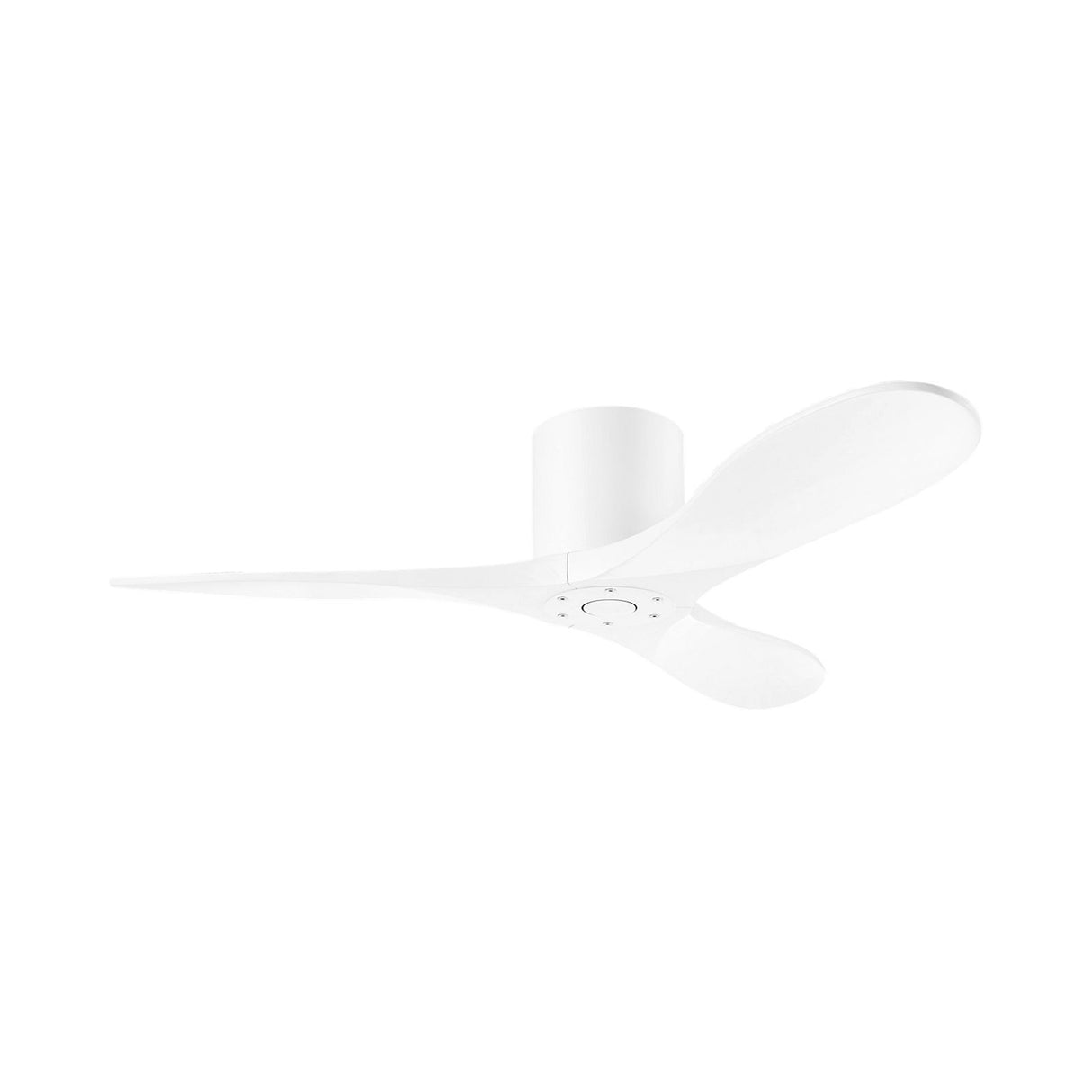 Eider Smart Ceiling Fan 44", Matte White Oak