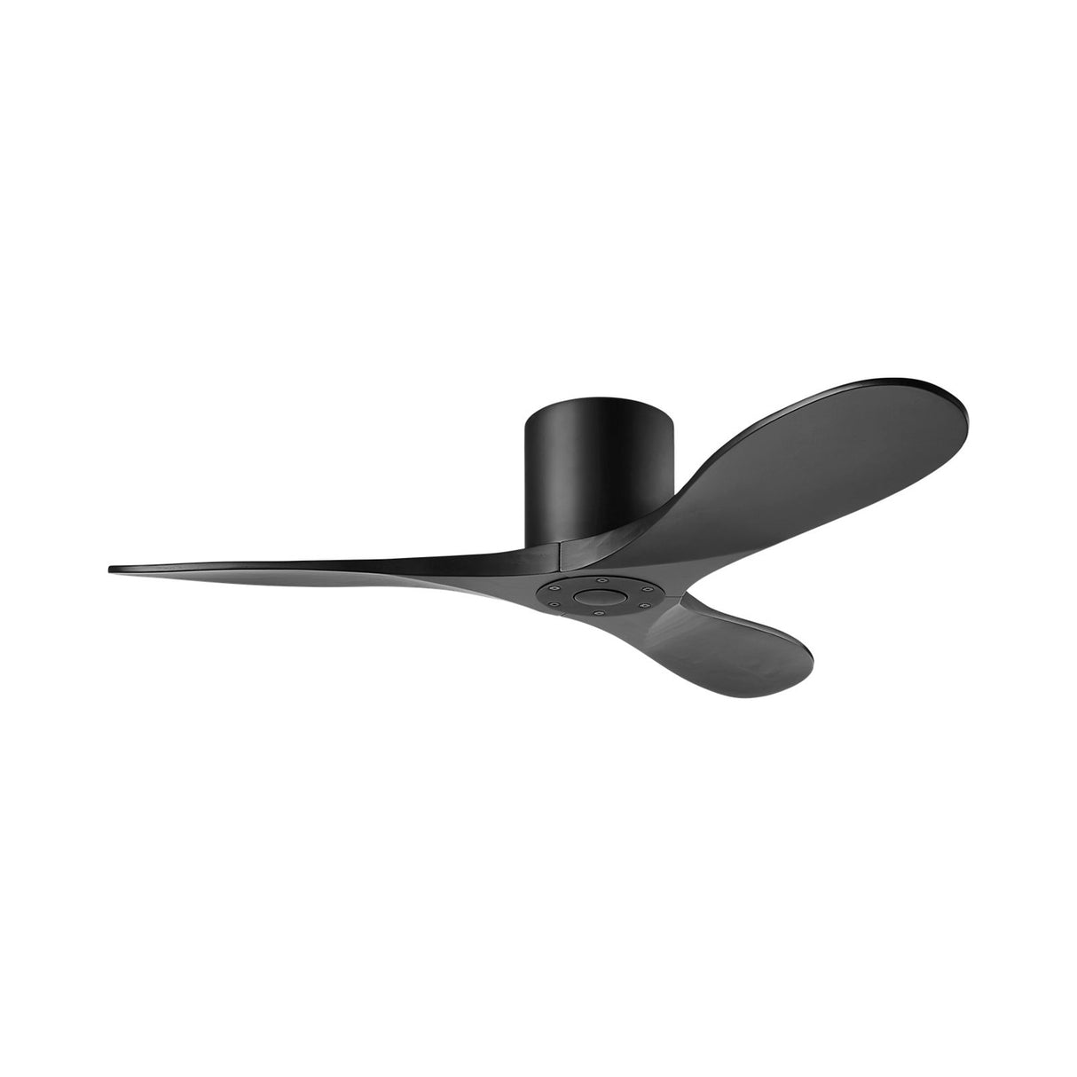 Eider Ceiling Fan 44", Matte Black Oak