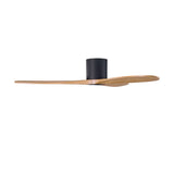 Eider Smart Ceiling Fan 52", Natural Oak and Matte Black