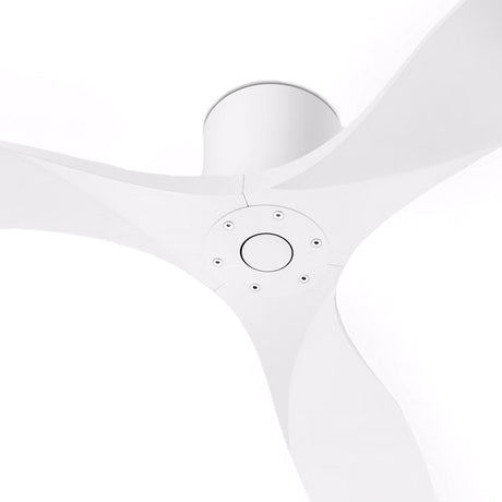 Eider Ceiling Fan 52", Matte White Oak