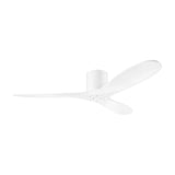 Eider Smart Ceiling Fan 52", Matte White Oak