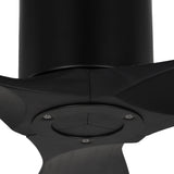 Harrier Smart Ceiling Fan 52", Matte Black Oak