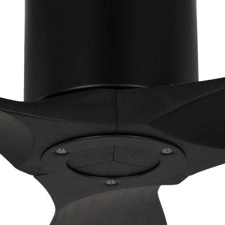 Harrier Smart Ceiling Fan 52", Matte Black Oak