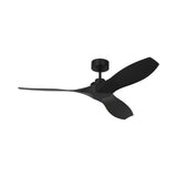 Heron Outdoor Smart Ceiling Fan 52", Matte Black