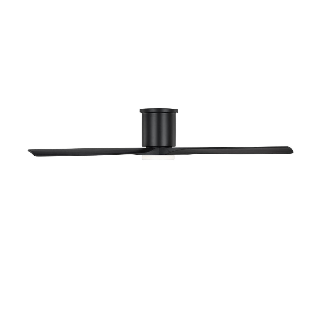 Harrier LED Smart Ceiling Fan 52", Matte Black Oak