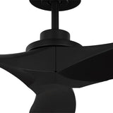 Heron Outdoor Smart Ceiling Fan 60", Matte Black