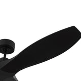 Heron Outdoor Smart Ceiling Fan 60", Matte Black