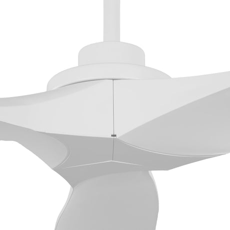 Heron Outdoor Smart Ceiling Fan 60", Matte White