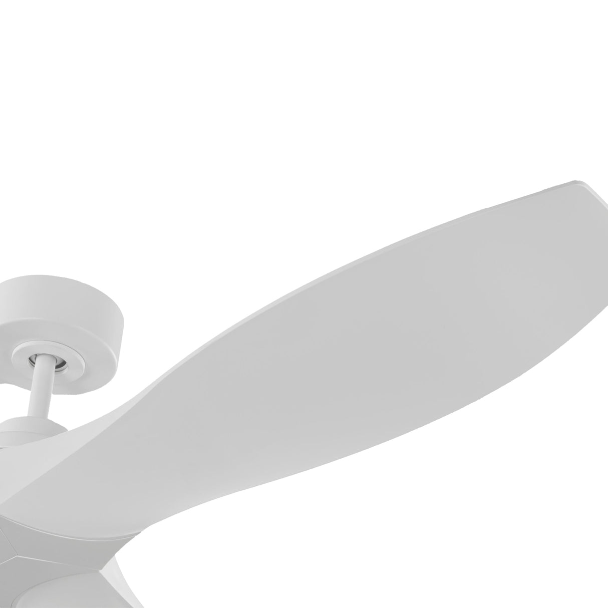 Heron Outdoor Smart Ceiling Fan 60", Matte White
