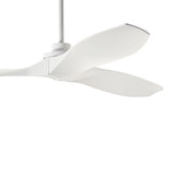 Heron Outdoor Smart Ceiling Fan 60", Matte White