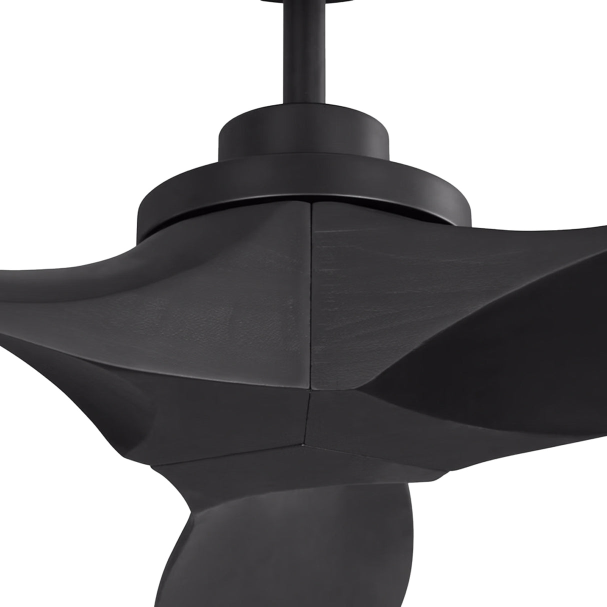 Heron Smart Ceiling Fan 70", Matte Black Oak