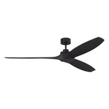 Heron Smart Ceiling Fan 70", Matte Black Oak