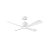 Sora Ceiling Fan 44", Matte White