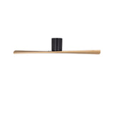 Finch Smart Ceiling Fan 52", Natural Oak and Matte Black