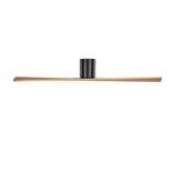 Finch Smart Ceiling Fan 60", Natural Oak and Matte Black