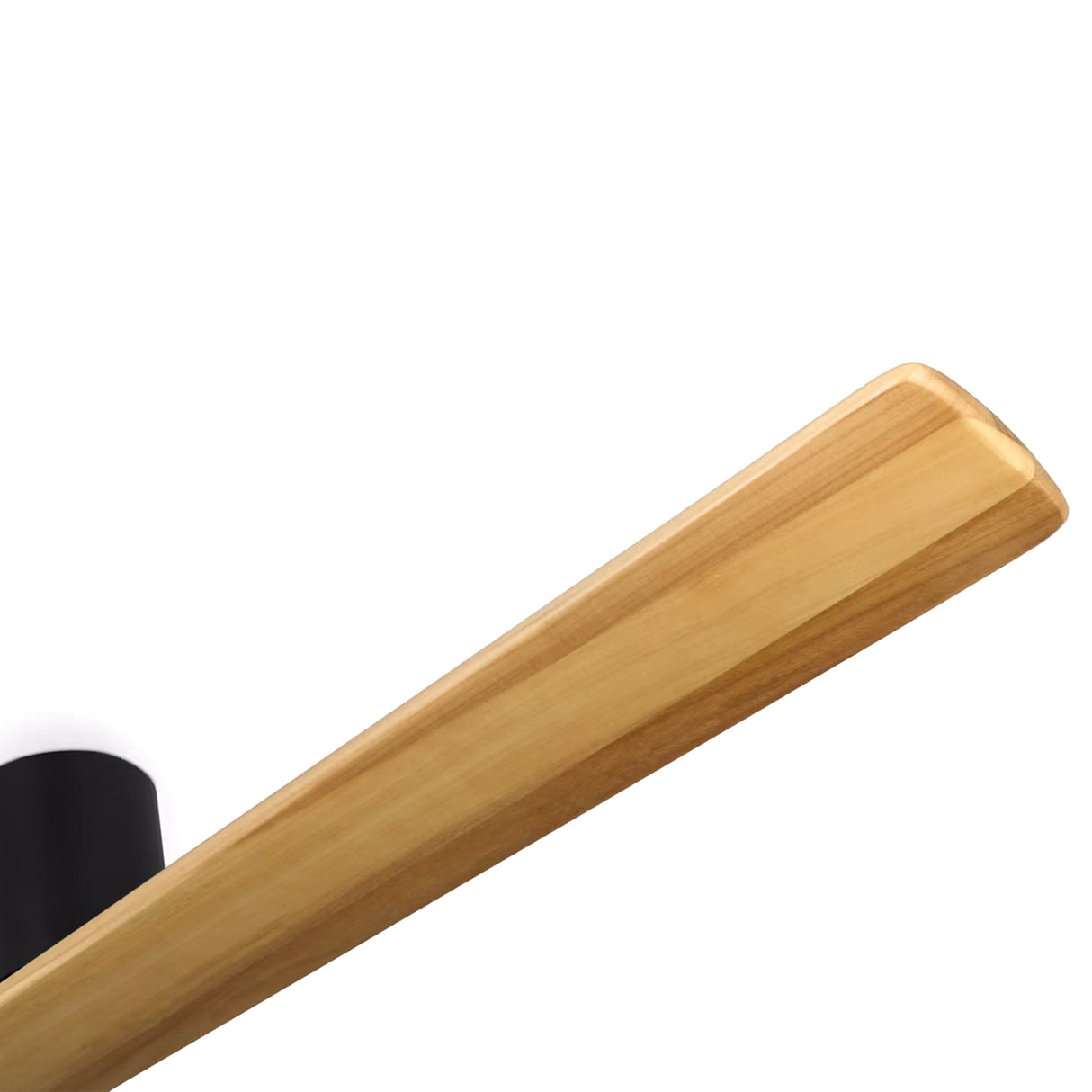 Finch Smart Ceiling Fan 72", Natural Oak and Matte Black