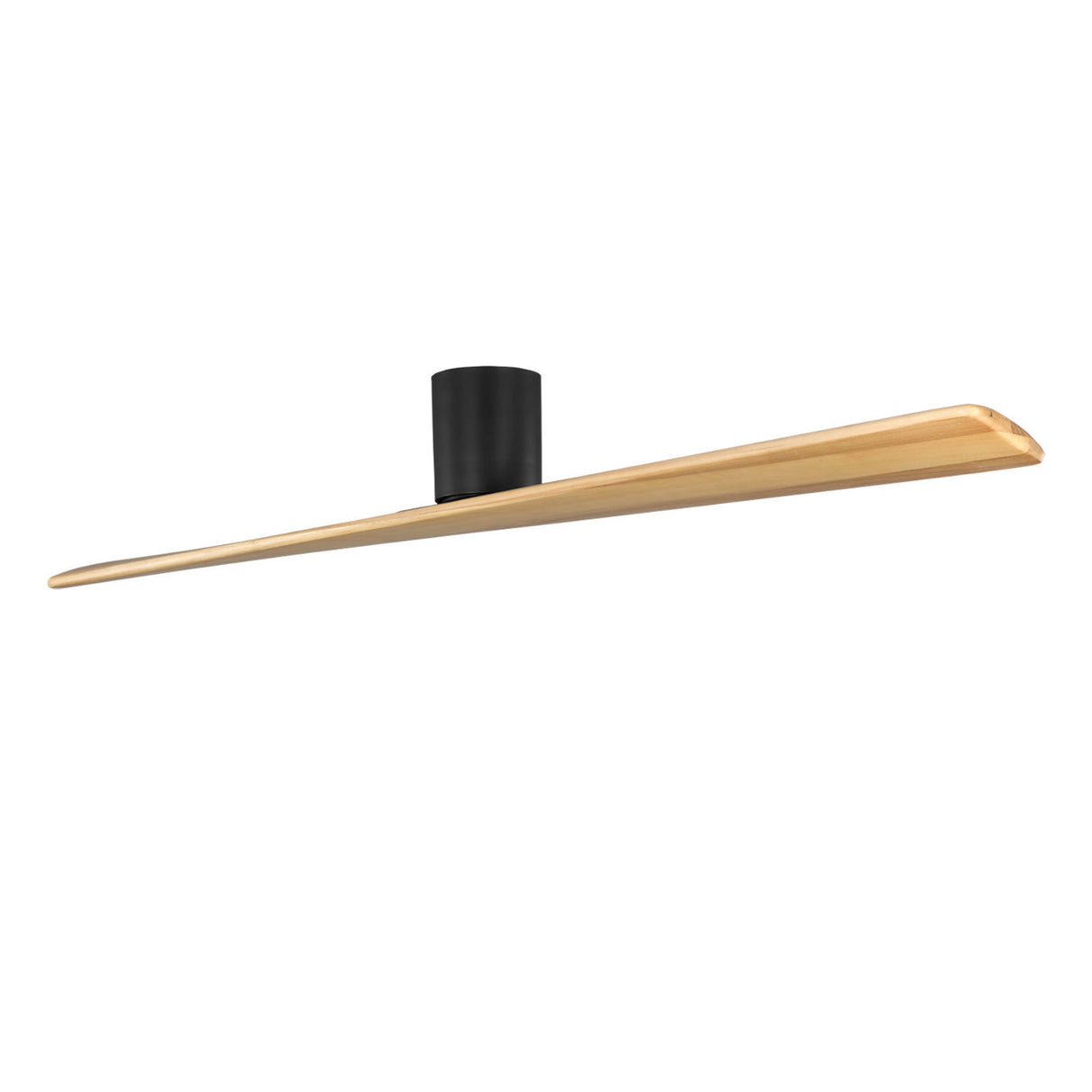 Finch Smart Ceiling Fan 72", Natural Oak and Matte Black