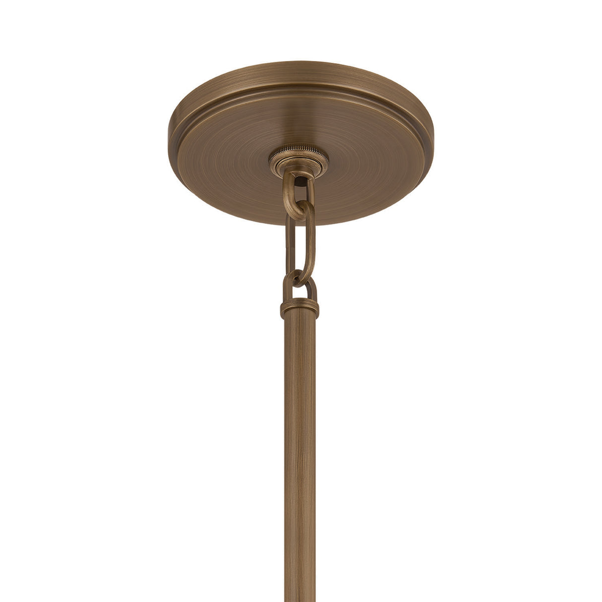 Lennox Small Pendant 12", Vintage Bronze and Milk Glass