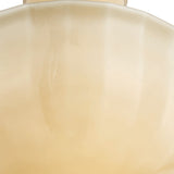 Cortland Semi-Flush 14", Champagne Glass and Aged Brass