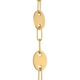 Kelton Small Pendant 8", Cloud Glass and Aged Brass