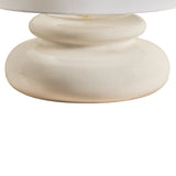 Ellsworth Table Lamp 20", Taupe Crackle Ceramic