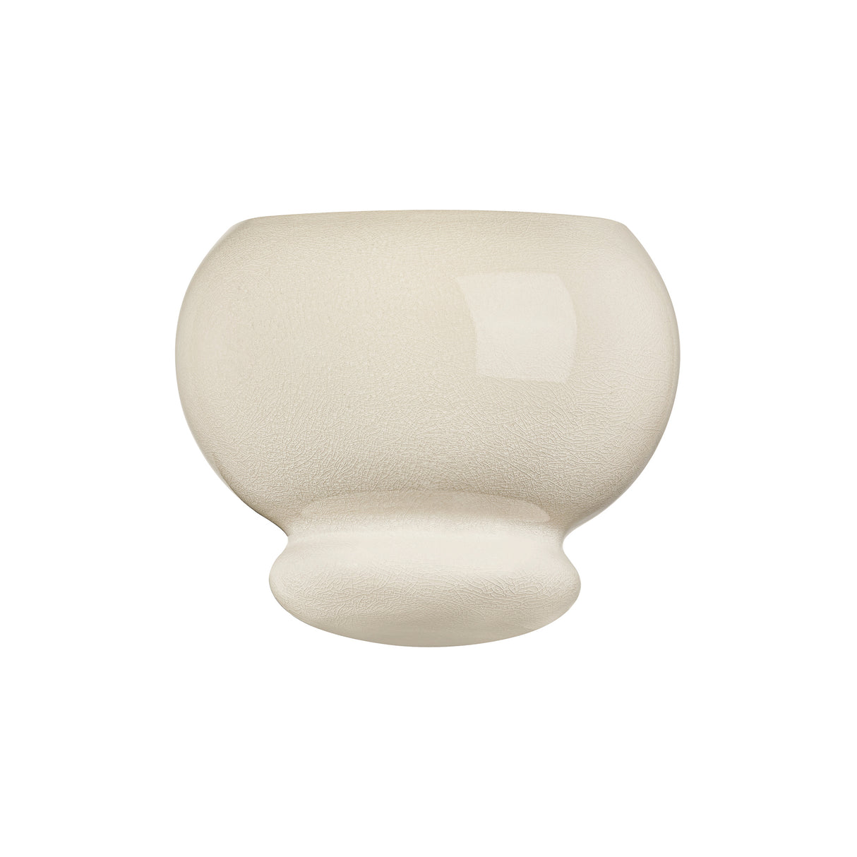 Ellsworth Wall Sconce 9", Taupe Crackle Ceramic