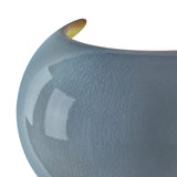 Ellsworth Wall Sconce 9", Blue Crackle Ceramic