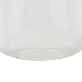 Norden Medium Pendant 16", Aged Brass and Milk Glass