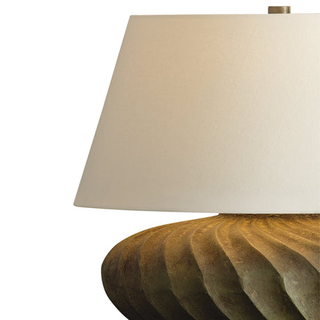 Calloway Table Lamp 16", Brown Patina Metal