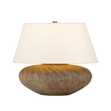Calloway Table Lamp 16", Brown Patina Metal