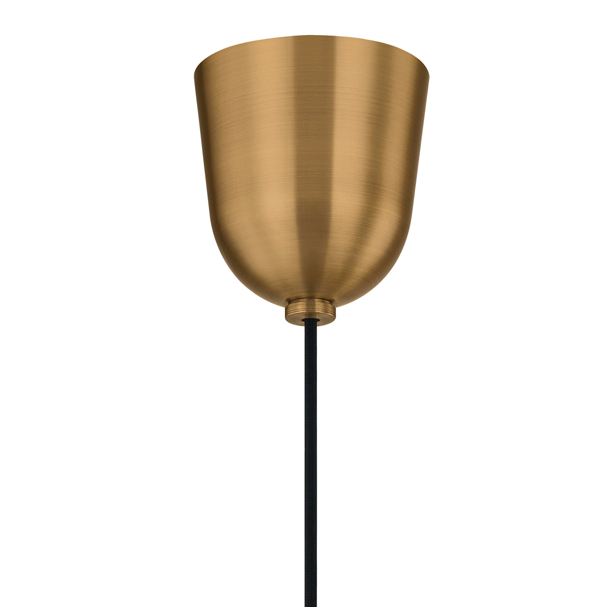 Beryl Pull Down Pendant 25", Bronze and Patina Brass