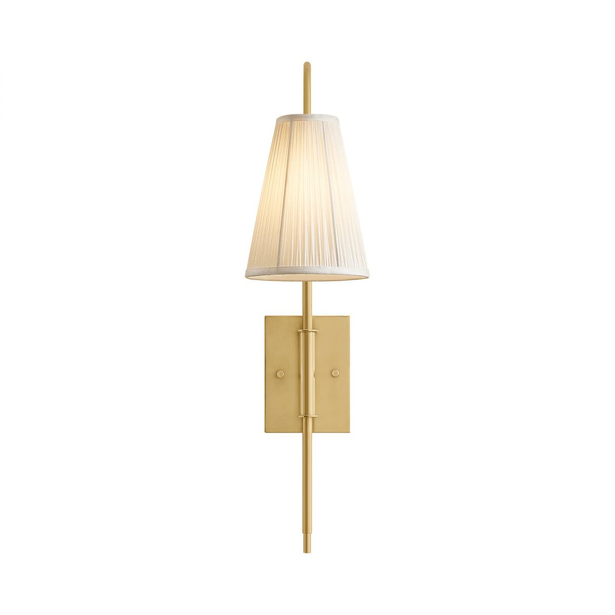 Wynn Wall Sconce 24", Vintage Brass
